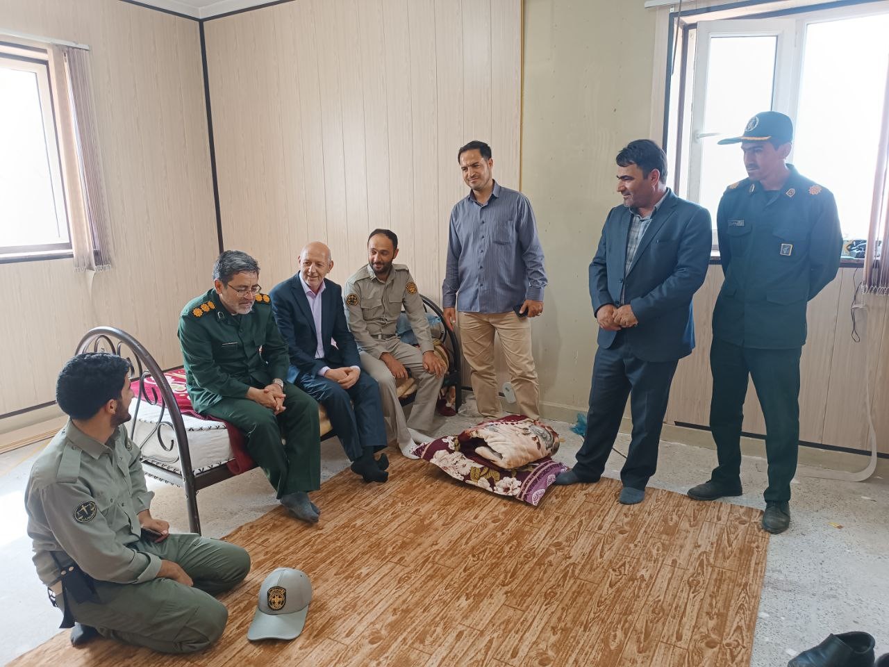 حضور و بازدید فرماندار پلدشت از روستاهای دورافتاده بخش ارس