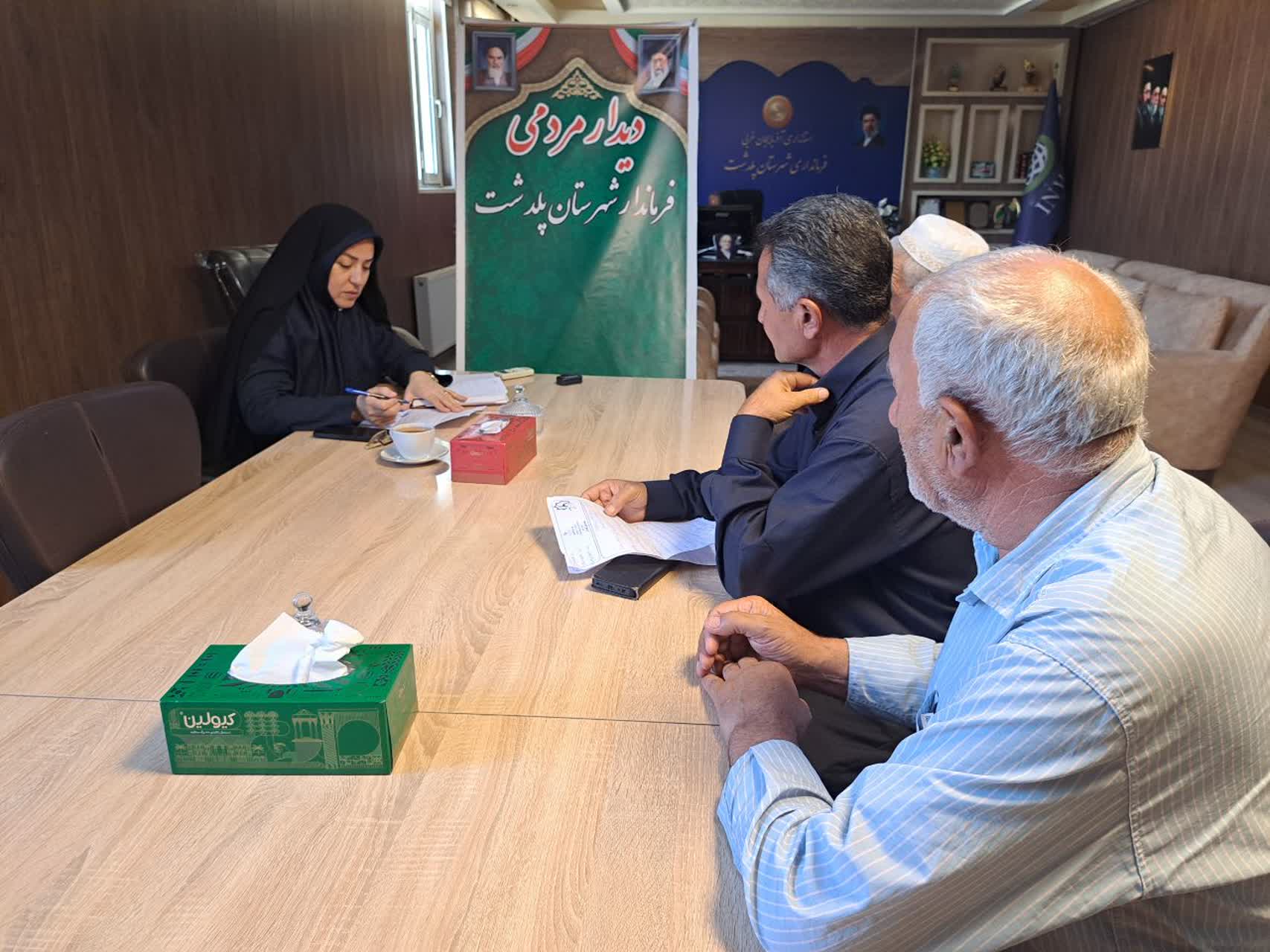 برگزاری ملاقات مردمی فرماندار شهرستان پلدشت