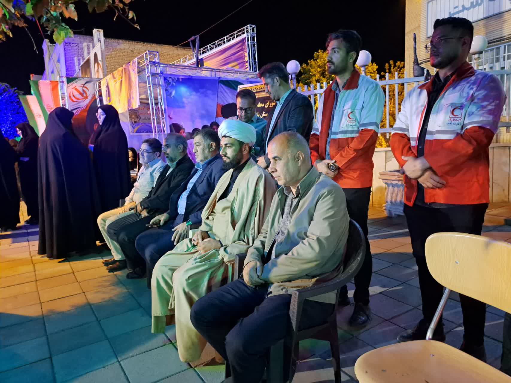 برگزاری مدیریت مله محور در رزمگاه شبانه پلدشت