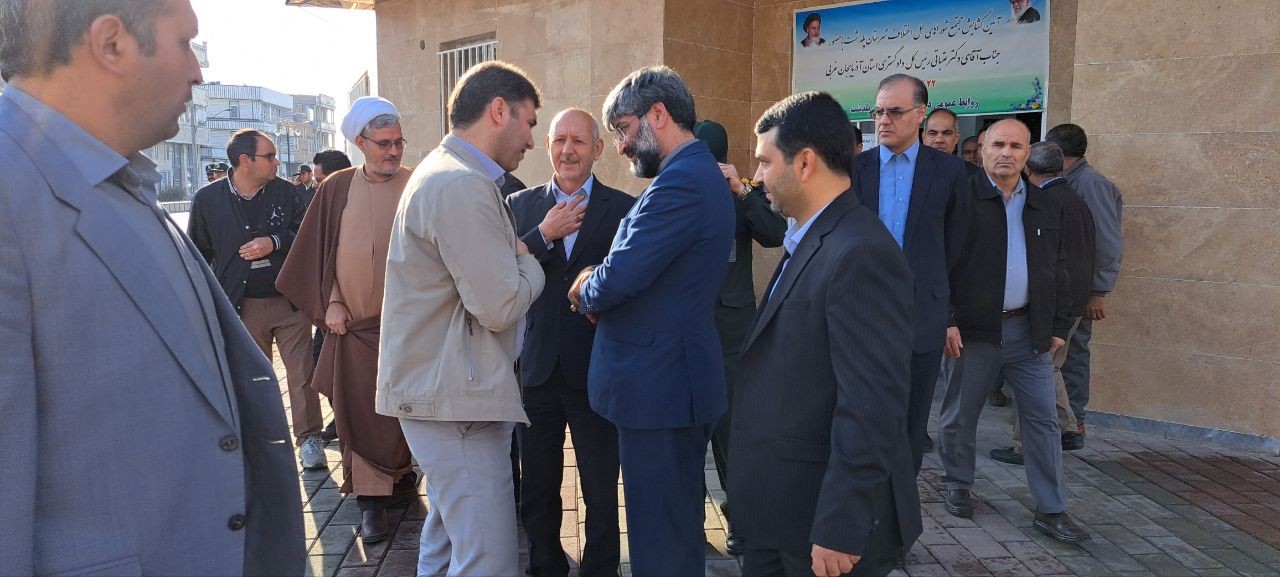 حضور رئیس دادگستری کل استان آذربایجان غربی در شهرستان پلدشت