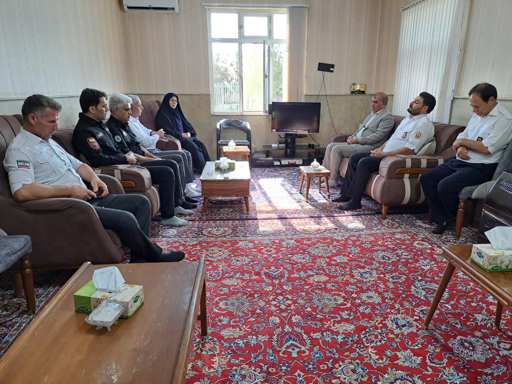 تقدیر فرماندار پلدشت از زحمات آتشنشانان در روز ملی آتشنشانی و ایمنی