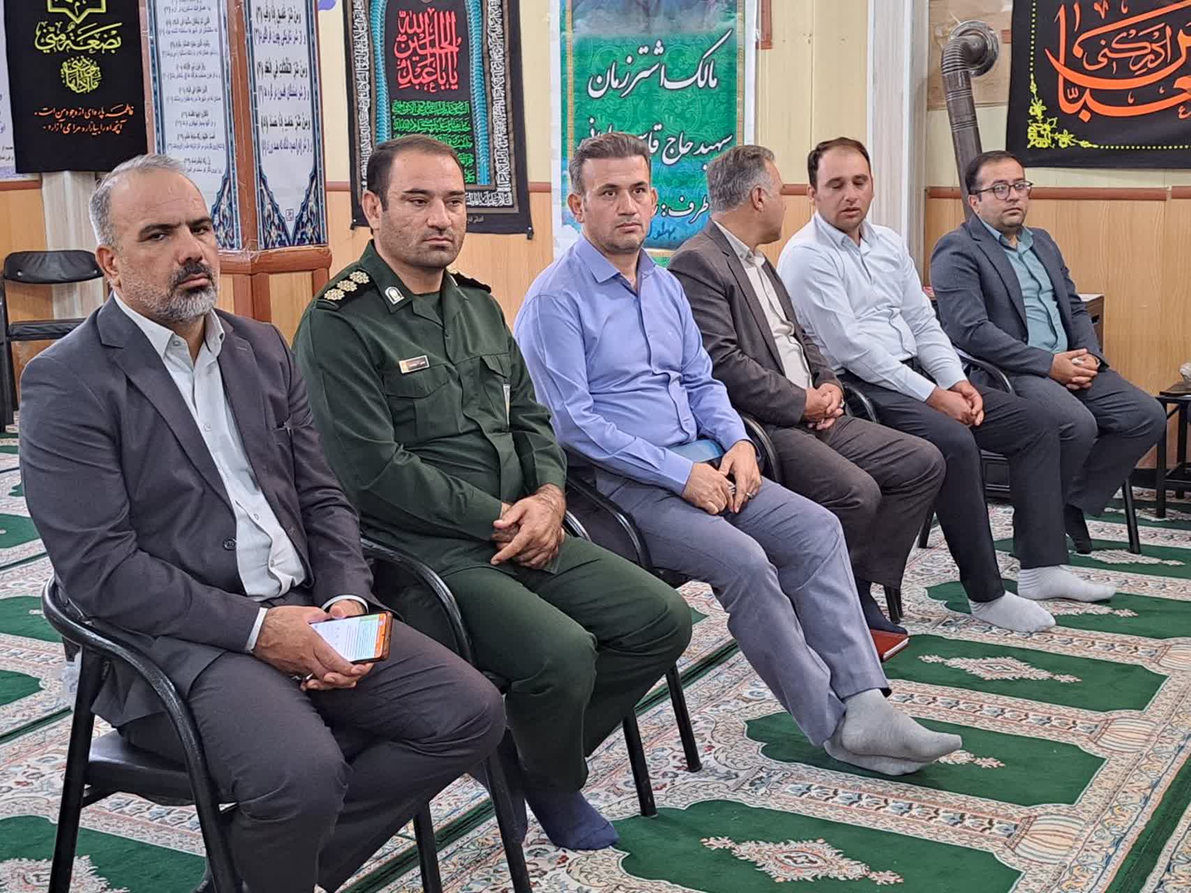نشست شورای مدیریت محلهمحور در روستای بهلولآباد برگزار شد+ تصاویر