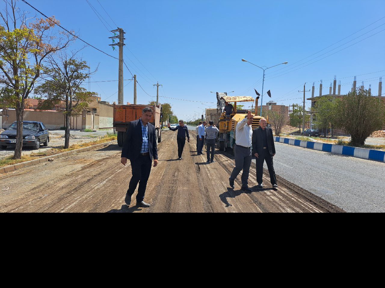 گزارش تصویری/ بازدید فرماندار شهرستان پلدشت از عملیات اجرای پروژه های عمران شهری