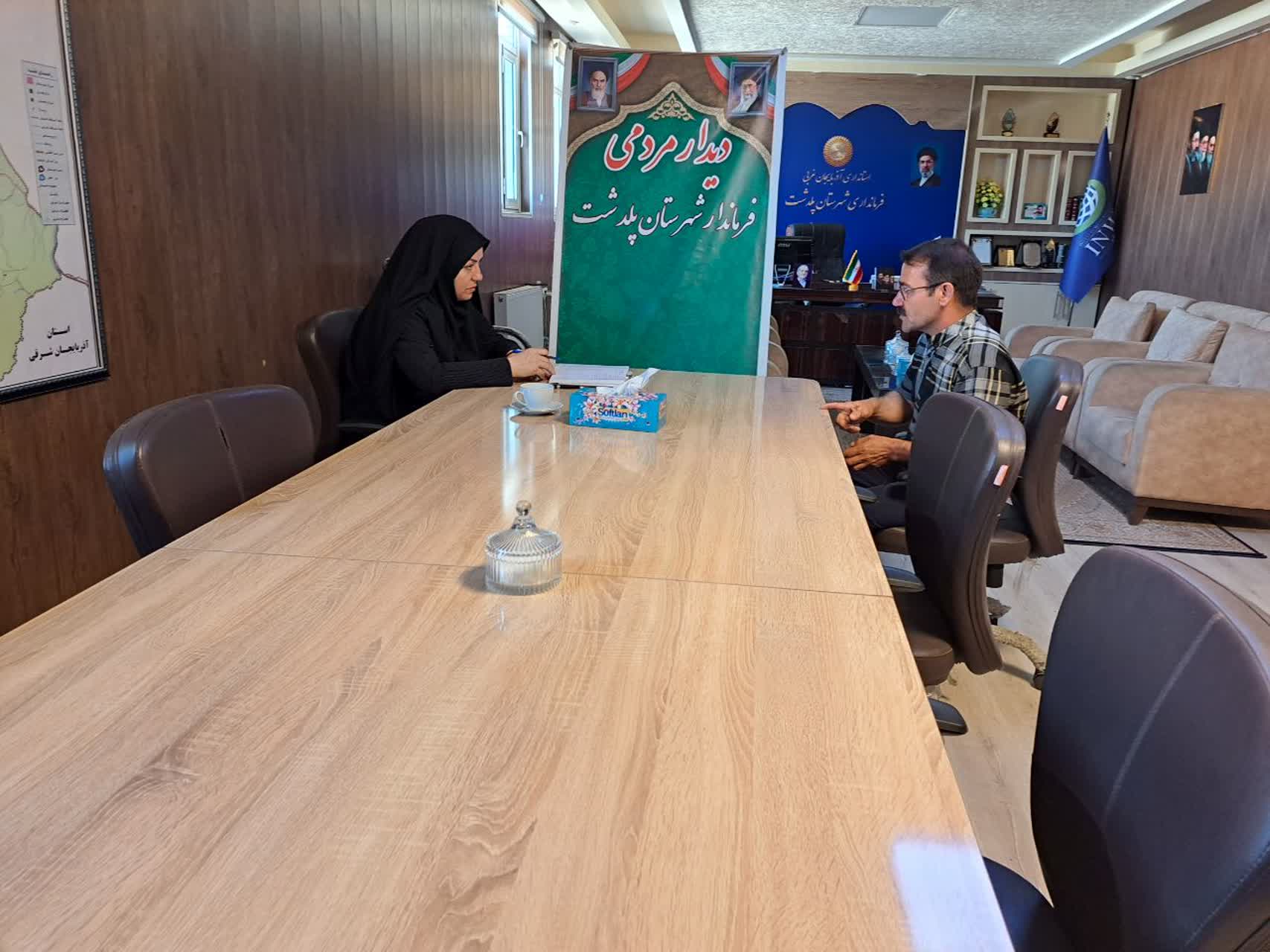 برگزاری ملاقات مردمی فرماندار شهرستان پلدشت
