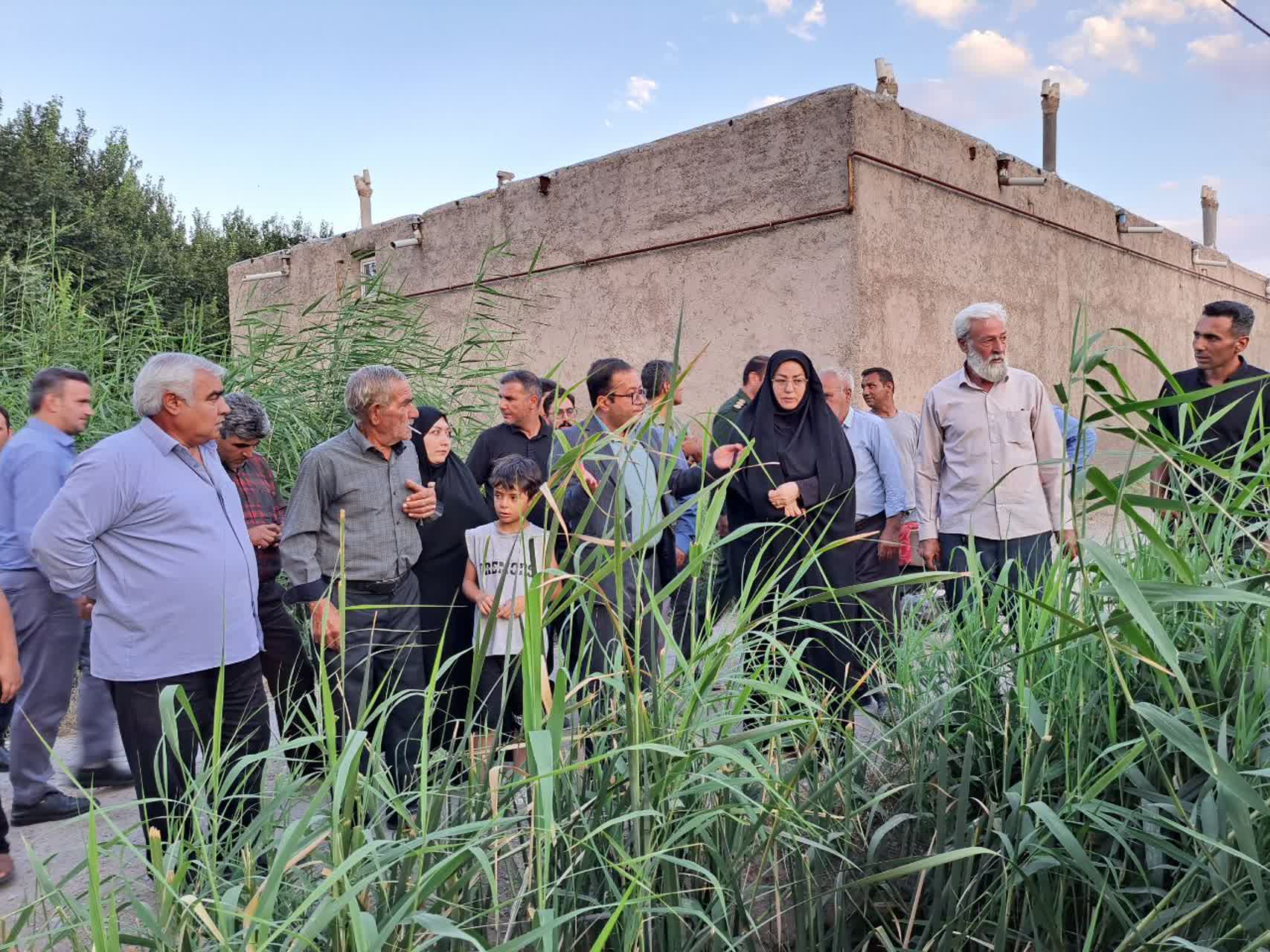 بازدید فرماندار پلدشت از روستای بهلول‌آباد در ادامه طرح مدیریت محله‌محور