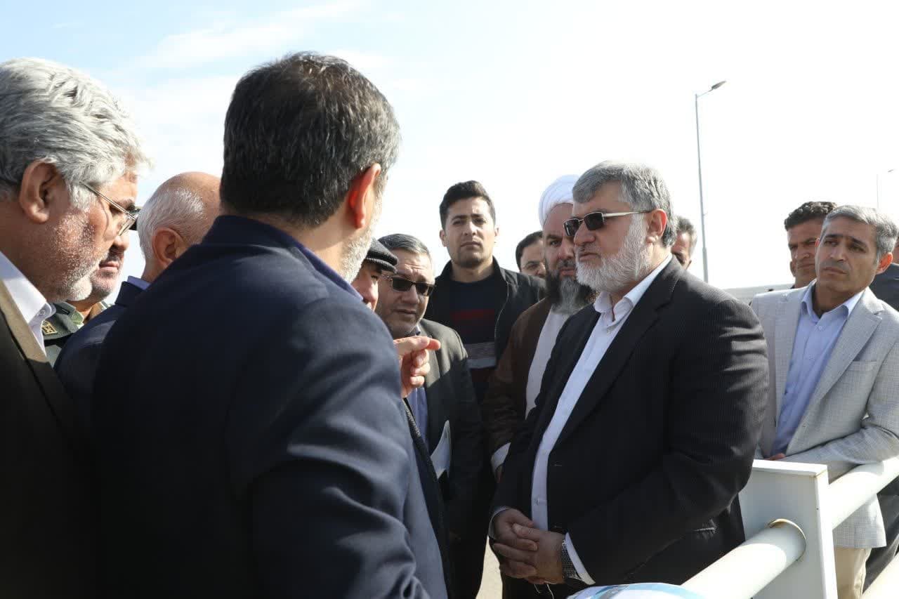 آلبوم تصویری / بازدید استاندار آذربایجانغربی از وضعیت سد کرم آباد در شهرستان پلدشت