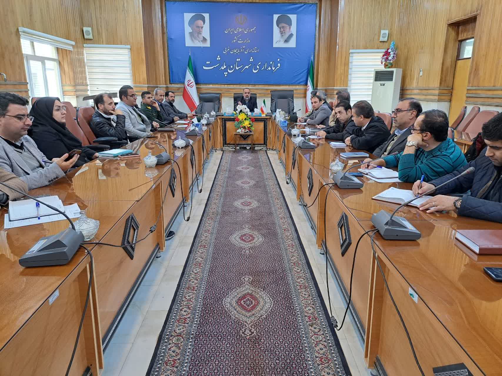 جلسه مدیریت بحران شهرستان برگزار شد