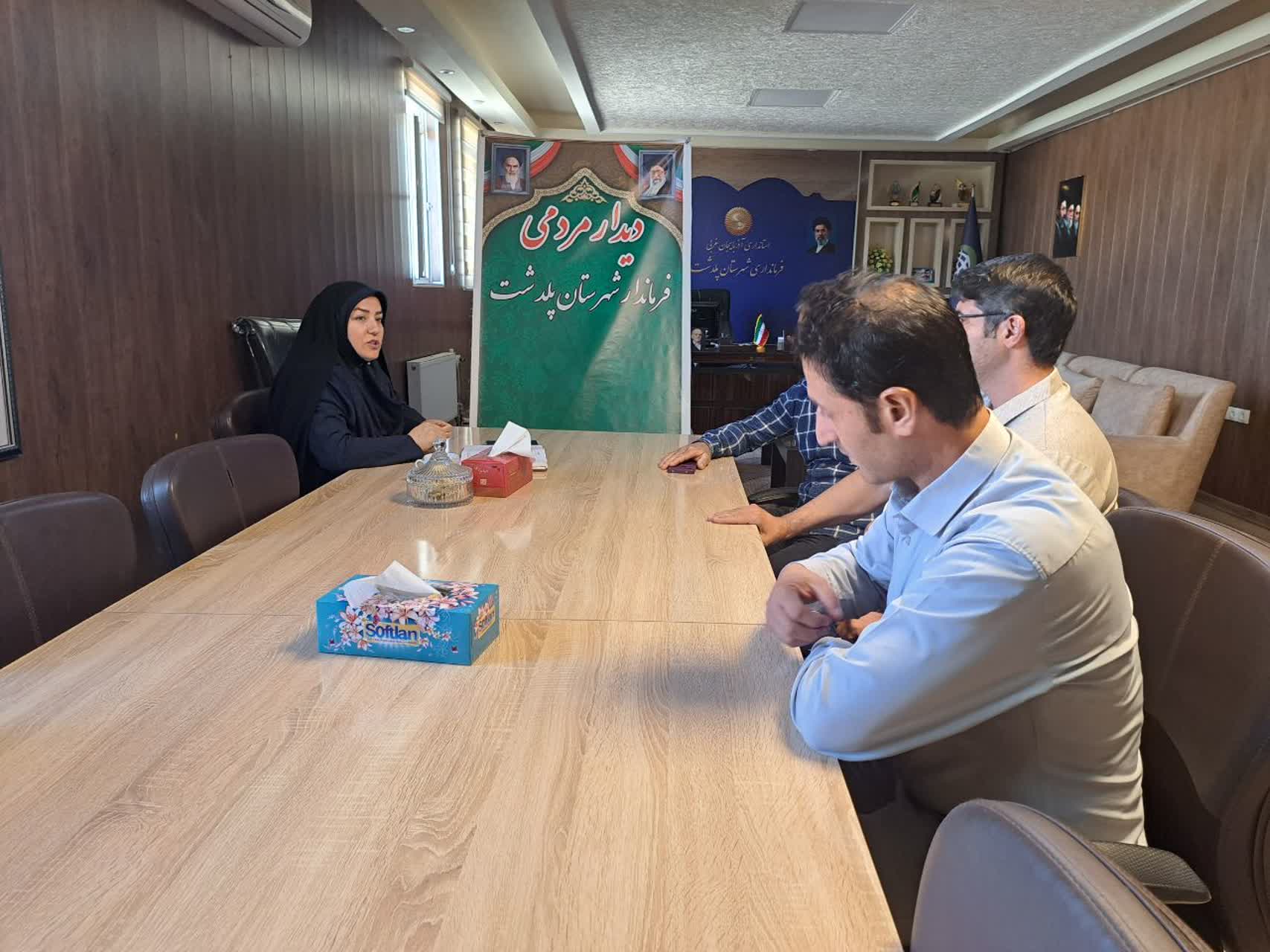 برگزاری ملاقات مردمی فرماندار شهرستان پلدشت