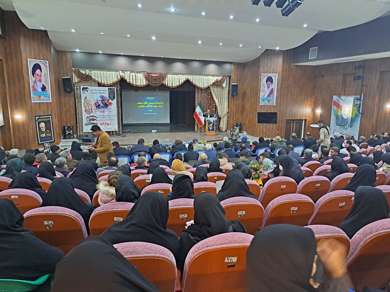 گزارش تصویری/ مراسم گرامیداشت سومین سالروز شهادت حاج قاسم سلیمانی در شهرستان پلدشت