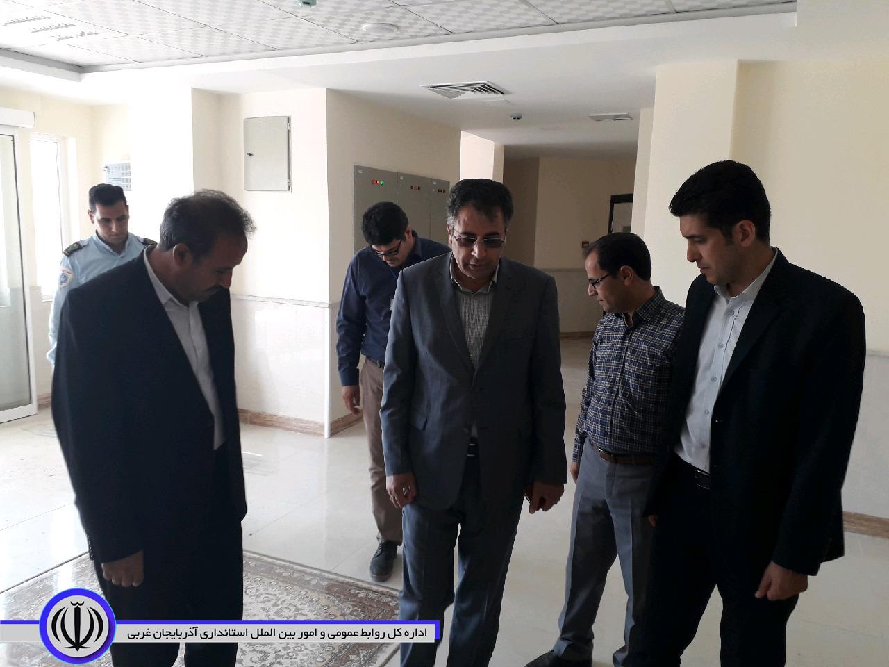 بازدید صفری فرماندار پلدشت از درمانگاه تخصصی شهرستان پلدشت