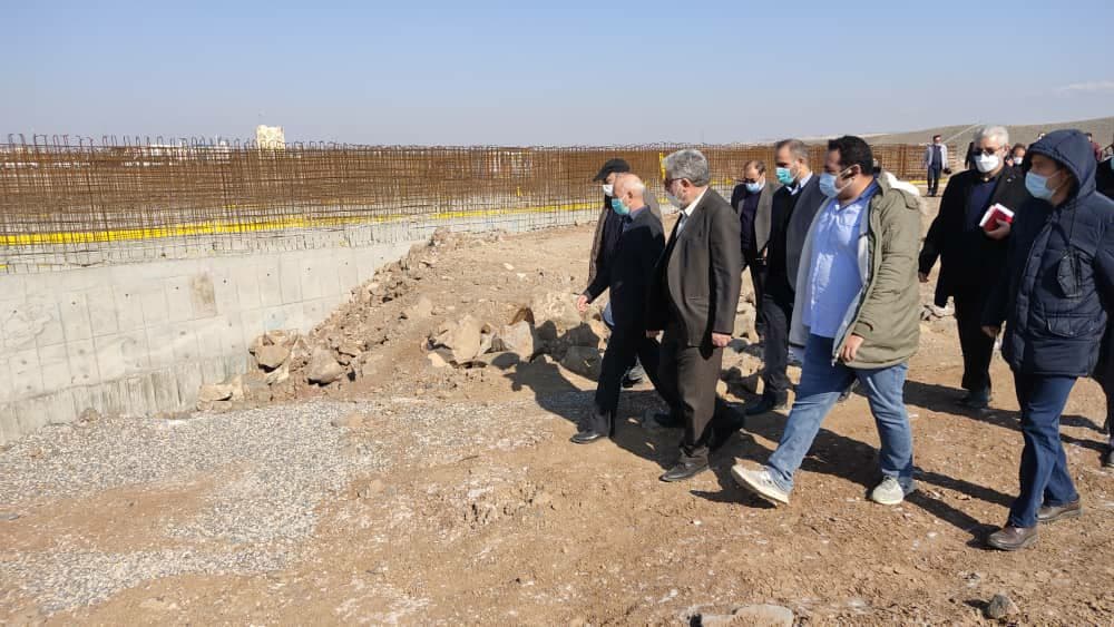 بازدید میدانی اکبرزاده کهریزی فرماندار پلدشت از مجتمع پتروشیمی پردیس آذربایجان