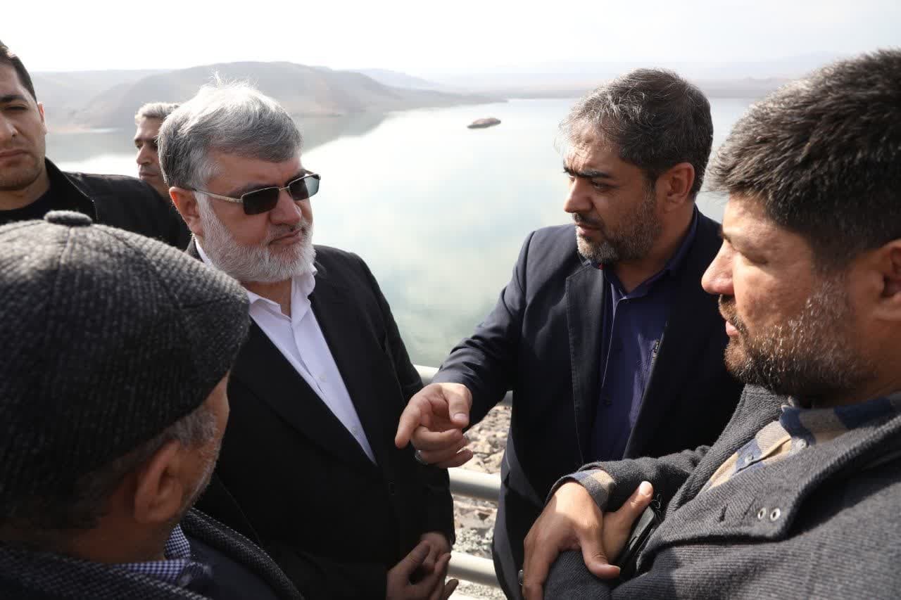 آلبوم تصویری / بازدید استاندار آذربایجانغربی از وضعیت سد کرم آباد در شهرستان پلدشت