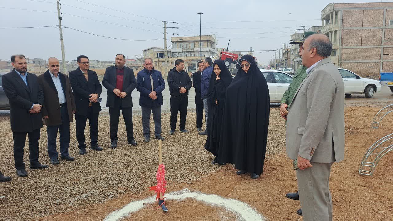 ادامه احداث بلوار آذربایجان در پلدشت کلنگ‌زنی شد
