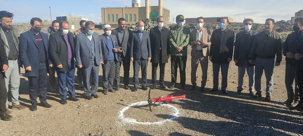 عملیات اجرایی ساخت دو آموزشگاه خیر ساز در شهرستان با حضور فرماندار پلدشت آغاز شد