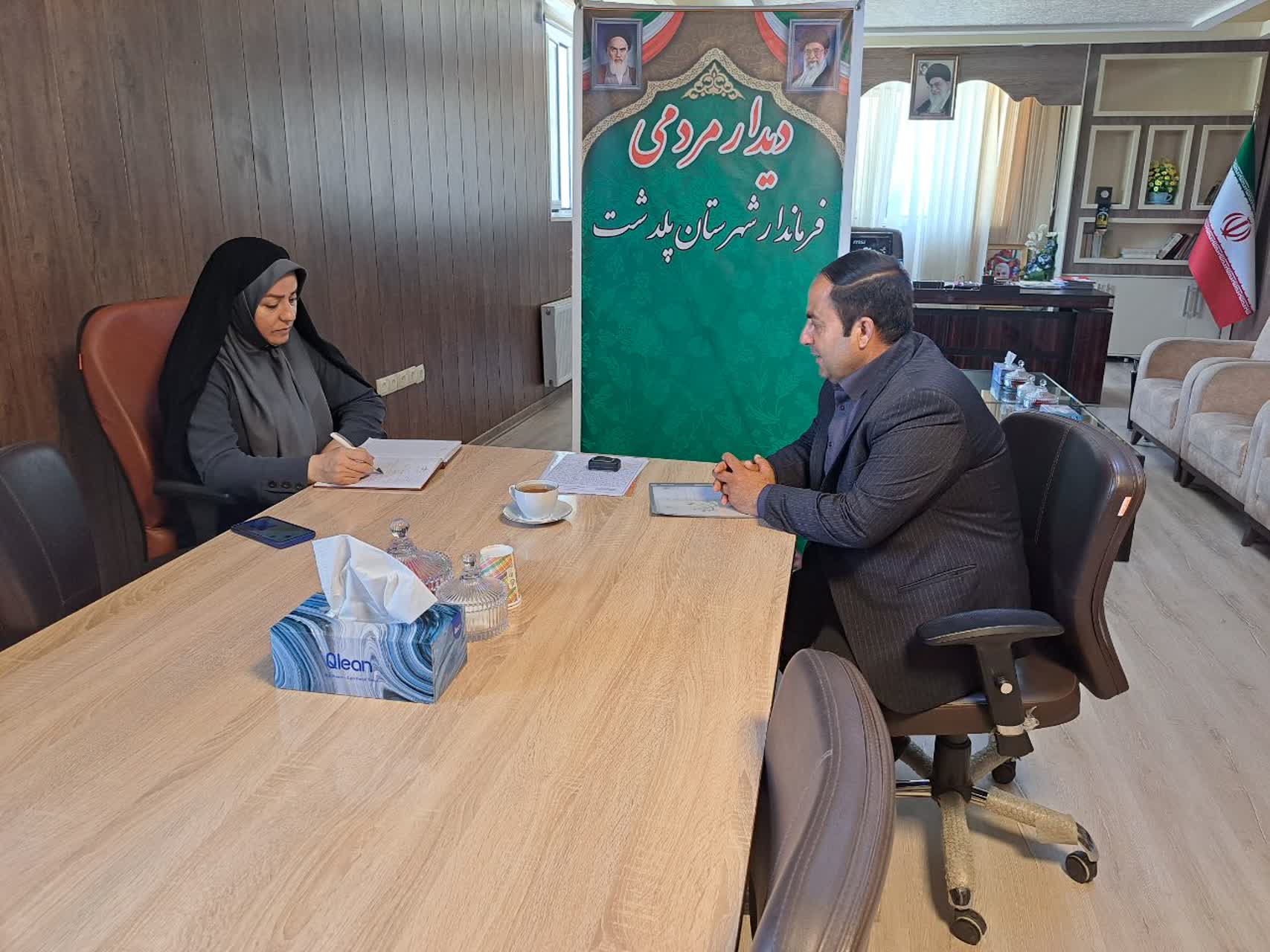 ملاقات مردمی فرماندار شهرستان پلدشت برگزار شد