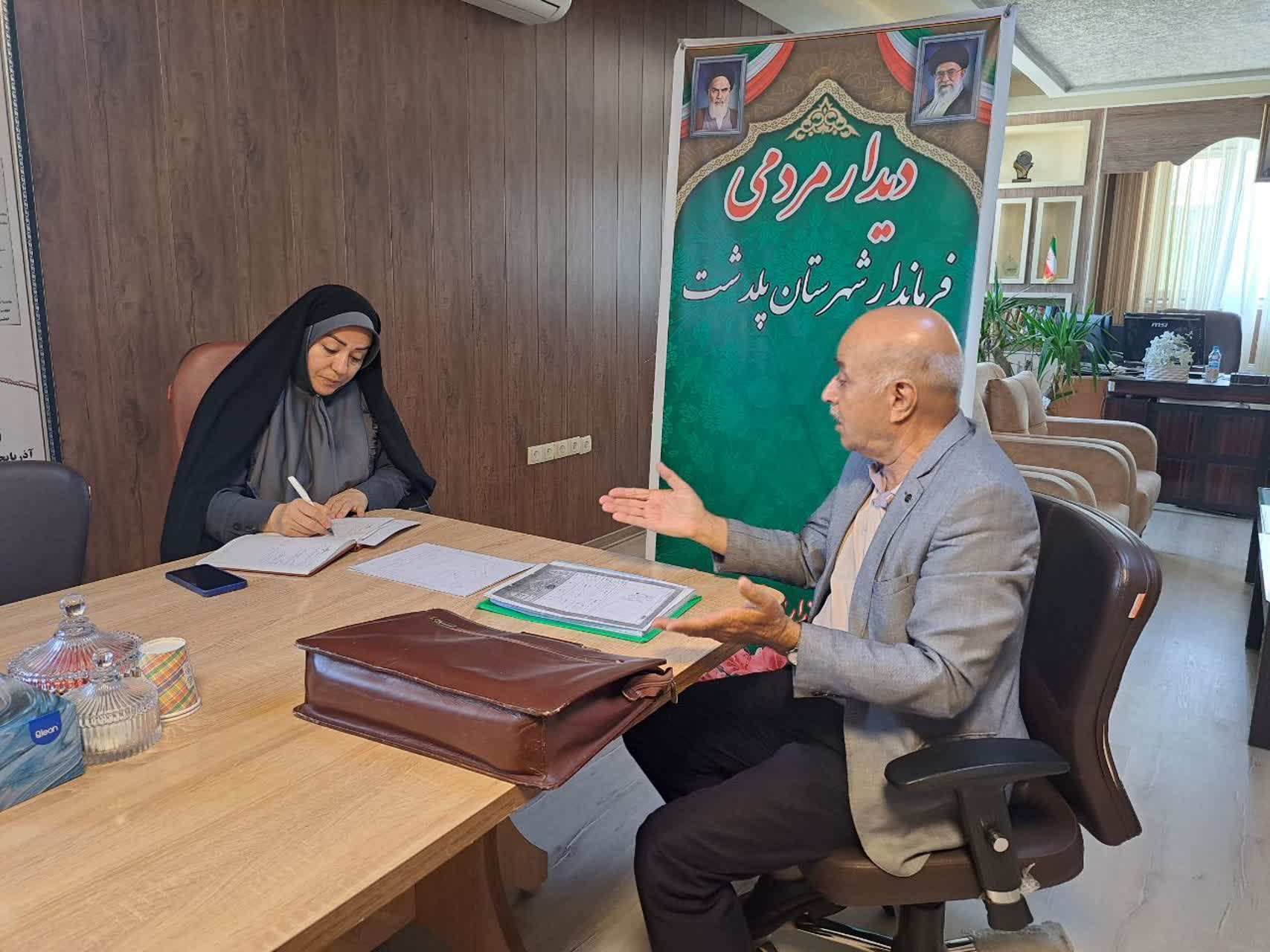 ملاقات مردمی فرماندار شهرستان پلدشت برگزار شد