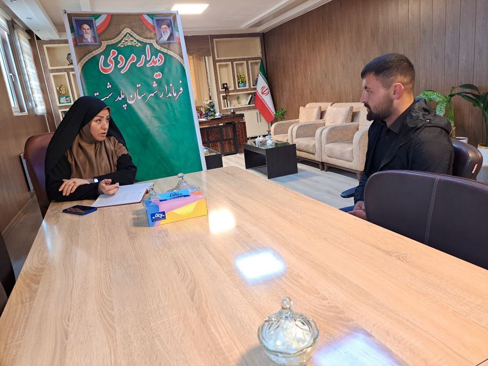 ملاقات مردمی فرماندار شهرستان پلدشت