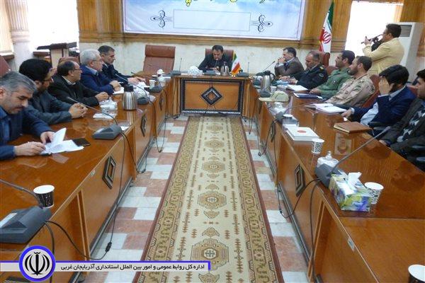 چهارمین جلسه شورای پدافند غیر عامل به ریاست صفری فرماندار شهرستان پلدشت در محل سالن اجتماعات فرمانداری برگزار شد.