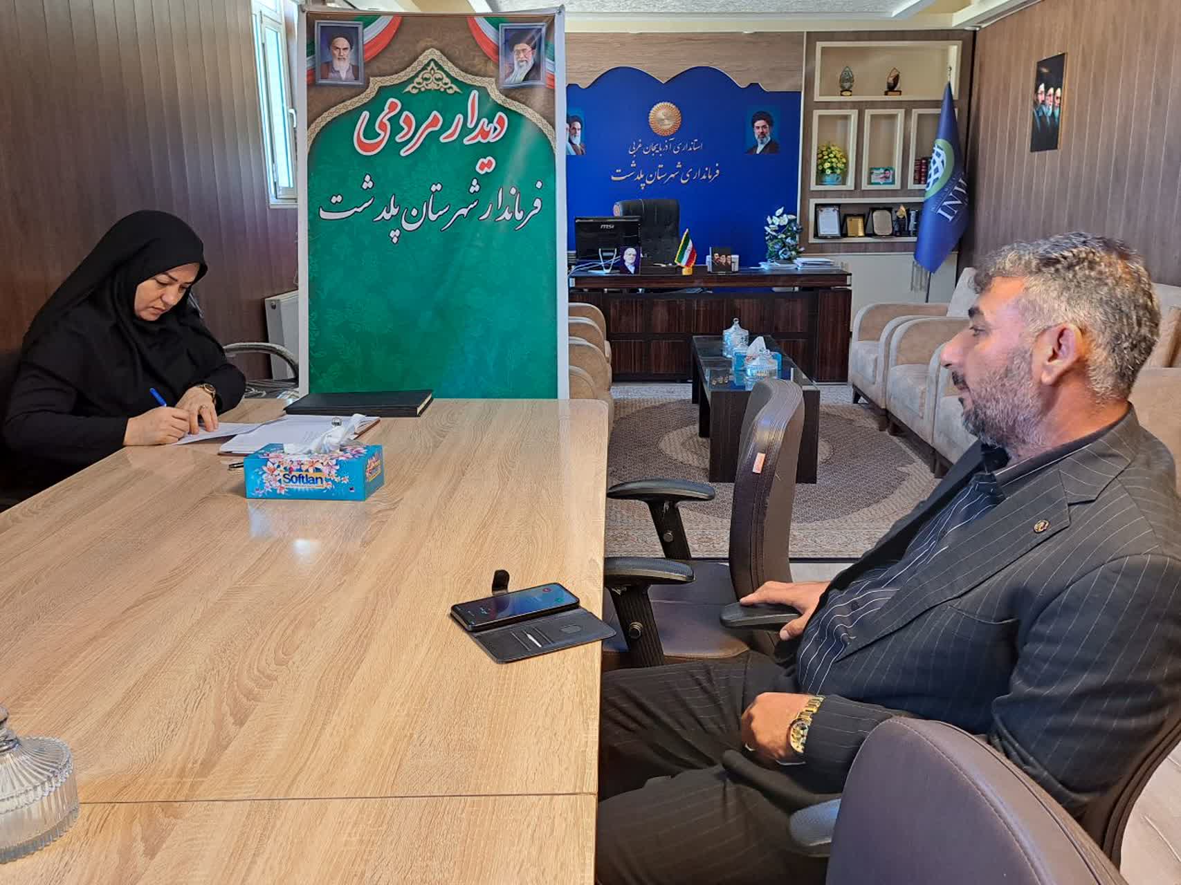 برگزاری ملاقات مردمی فرماندار شهرستان پلدشت