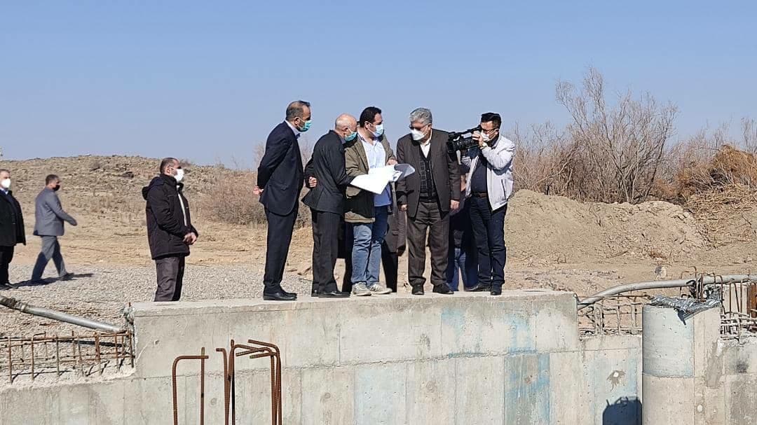 بازدید میدانی اکبرزاده کهریزی فرماندار پلدشت از مجتمع پتروشیمی پردیس آذربایجان