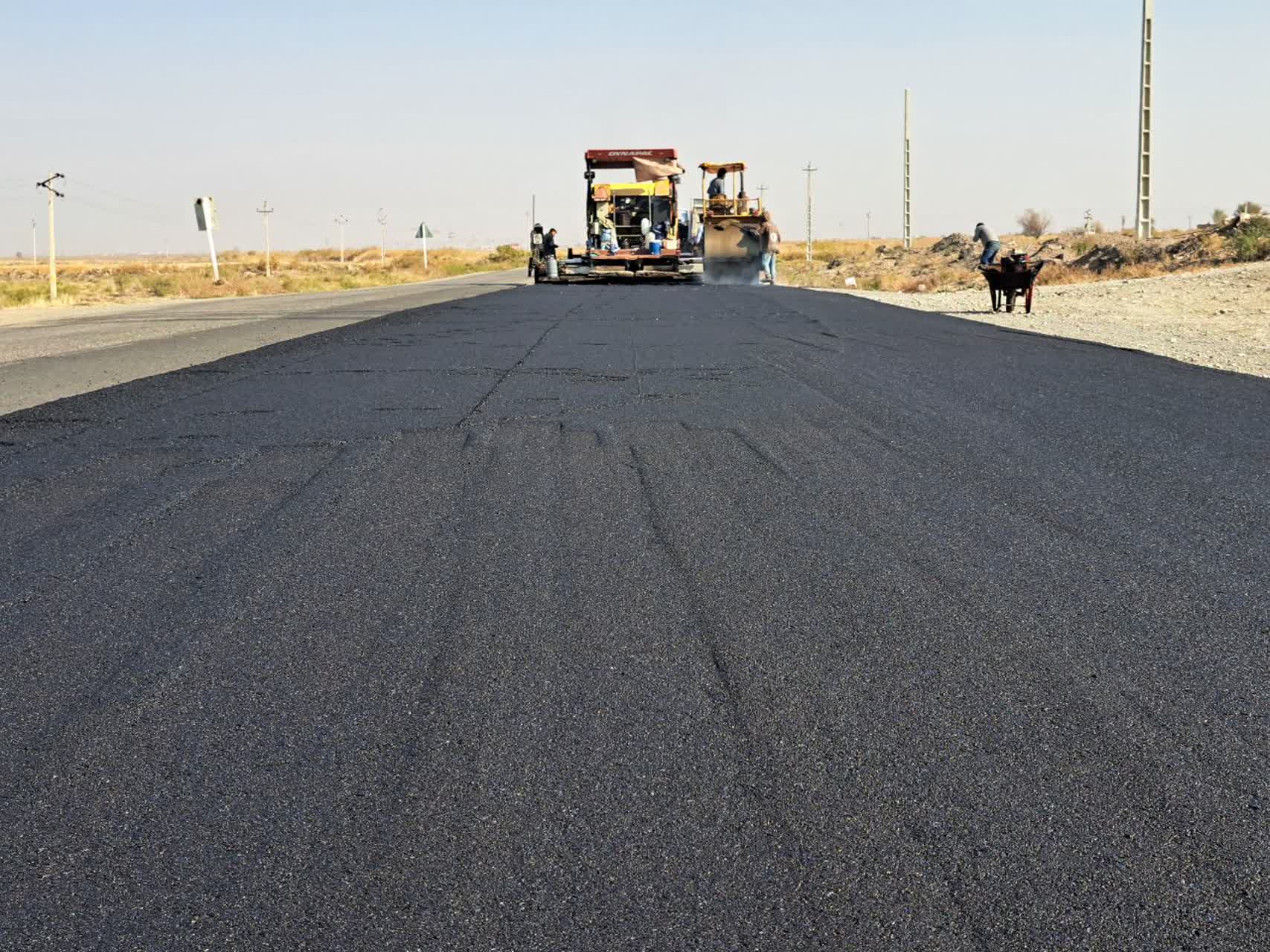 آغاز عملیات آسفالت‌ریزی محور پلدشت-مرگنلر