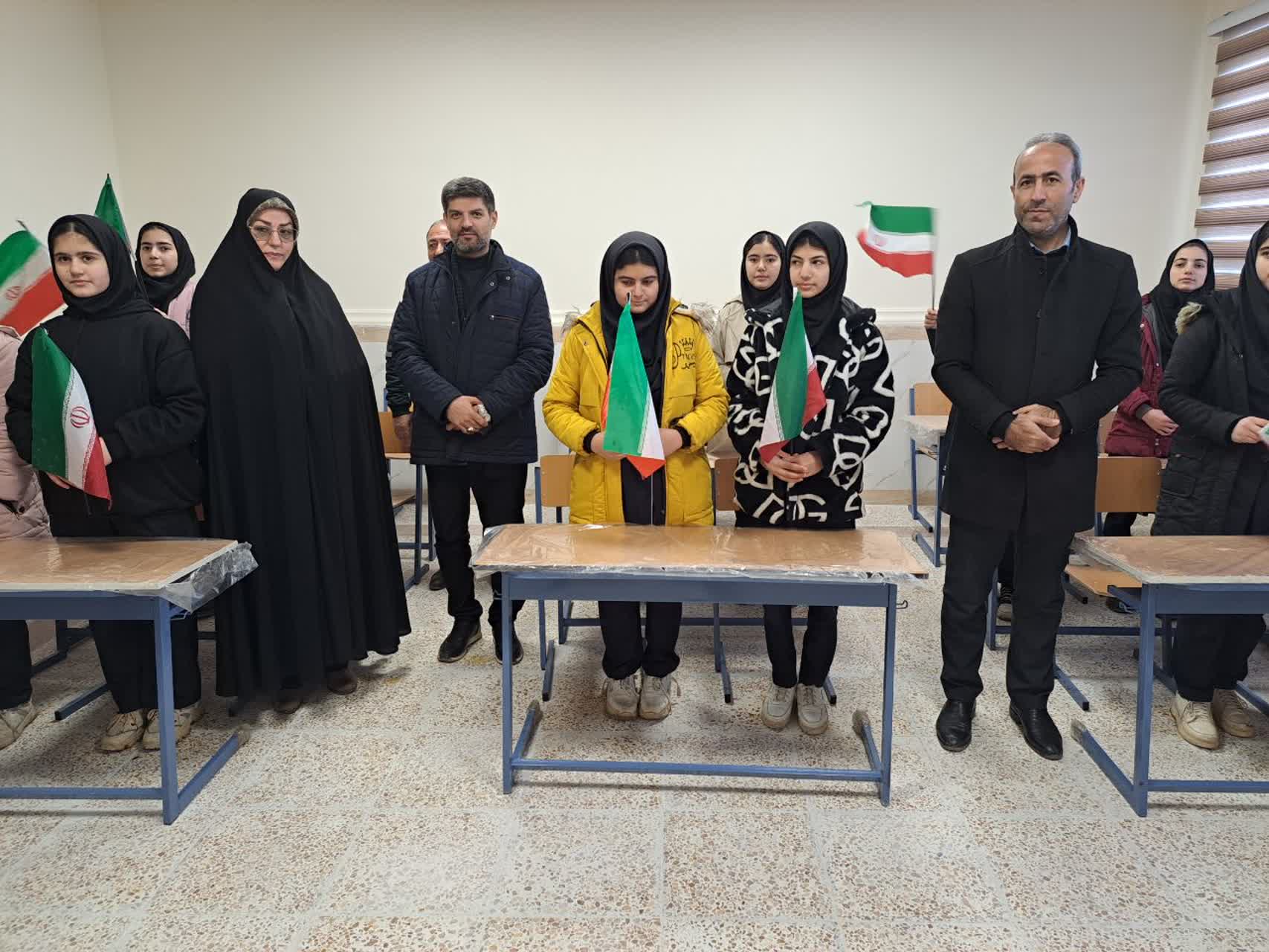 افتتاح مدرسه مشارکتی طرب‌رسان در پلدشت