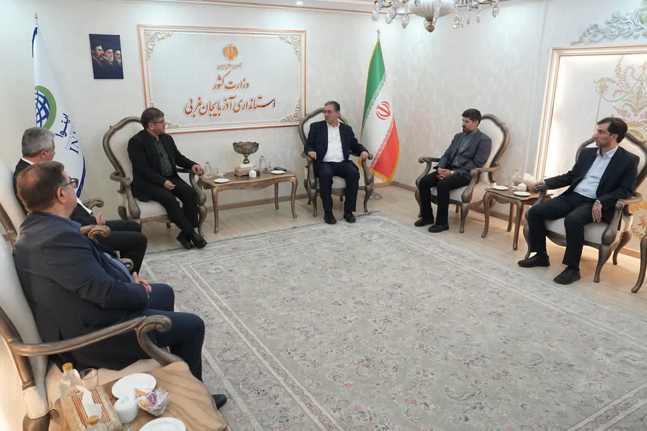 دیدار معاون وزیر راه و شهرسازی با استاندار آذربایجانغربی + تصاویر