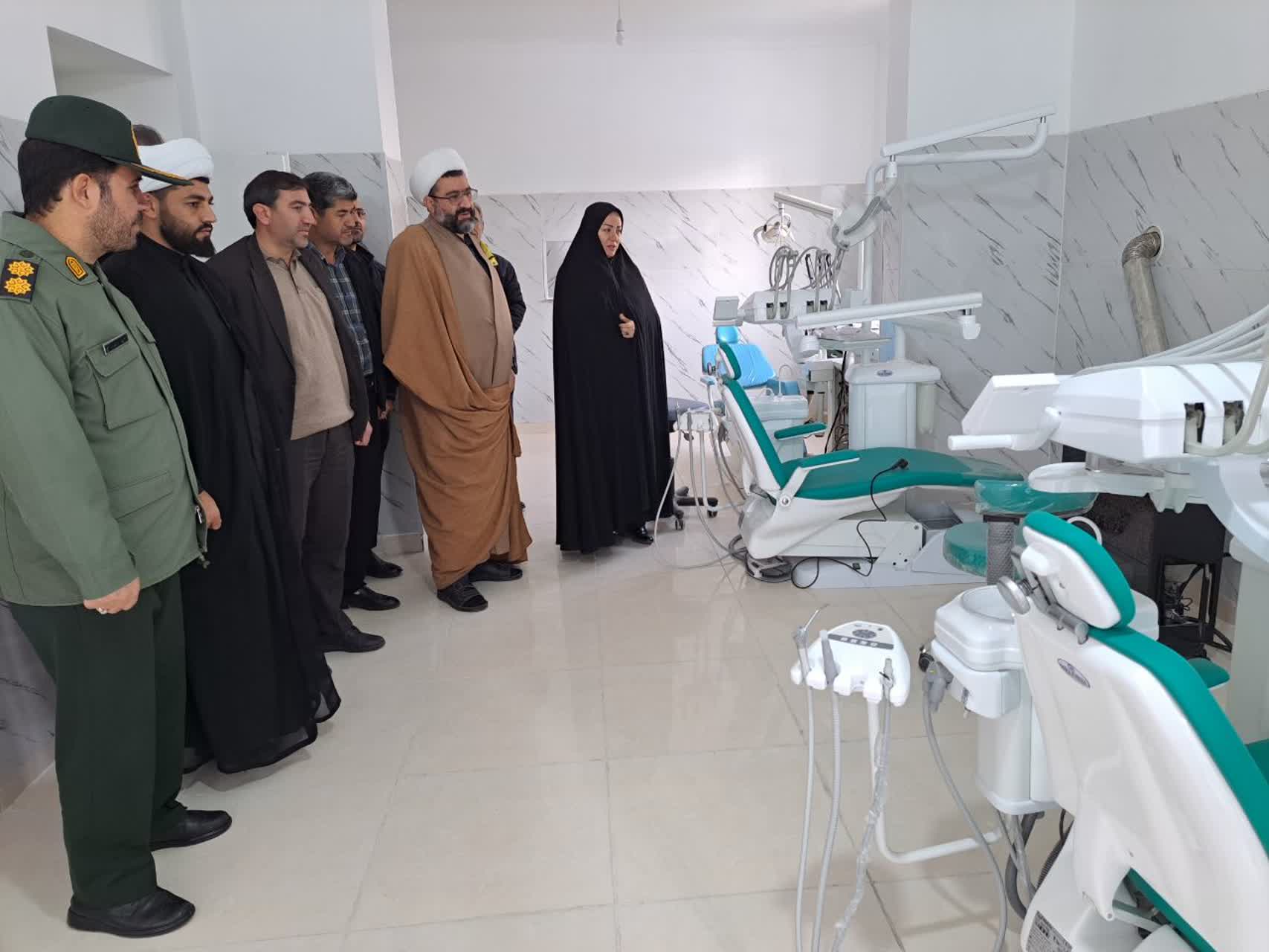 طی آیینی درمانگاه دندانپزشکی در شهرستان پلدشت افتتاح شد